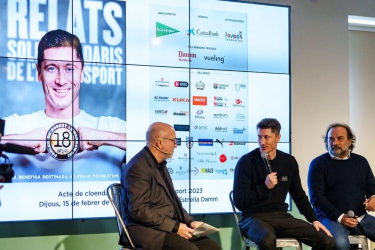 18ª edició de Relats Solidaris Robert Lewandowski